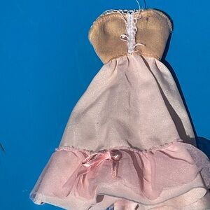 Vintage 80’s Barbie Pink Doll Dress